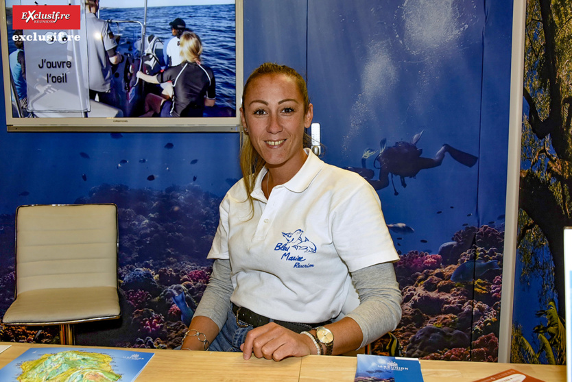 Mélanie, de "Bleu Marine" Saint-Gilles-les-Bains