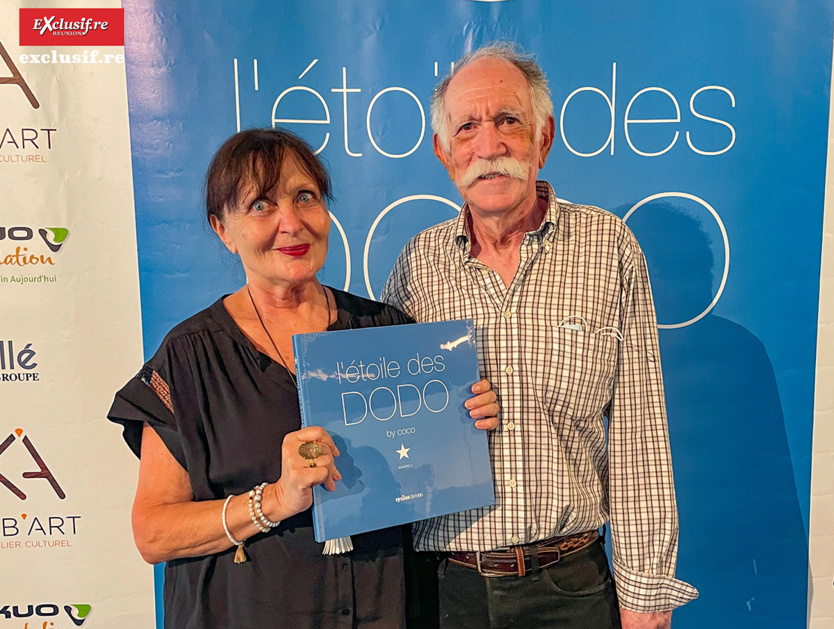 Claude Bénard-Pillier, vice-présidente Ti Prince Marmailles, et Yves Bénard, trésorier Claude Bénard-Pillier, vice-présidente Ti Prince Marmailles, et Yves Bénard, trésorier