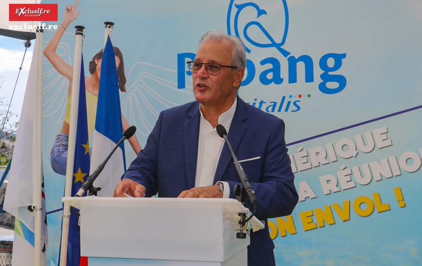 Maurice Gironcel, président de la Cinor Maurice Gironcel, président de la Cinor