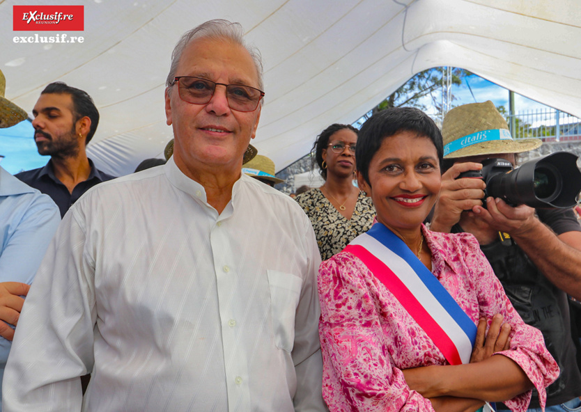 Maurice Gironcel et Ericka Bareigts Maurice Gironcel et Ericka Bareigts