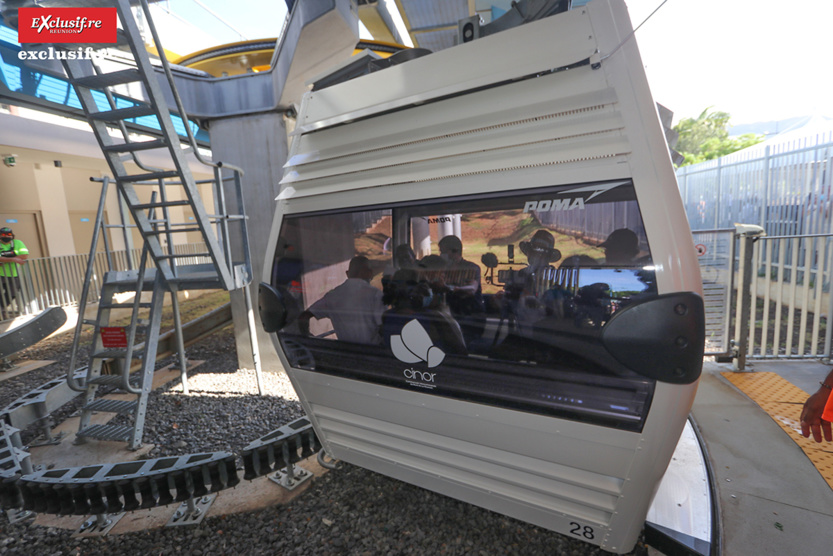 Inauguration du Téléférik Le Chaudron/Bois de Nèfles à Saint-Denis Inauguration du Téléférik Le Chaudron/Bois de Nèfles à Saint-Denis
