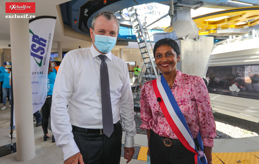 Jacques Billant et Ericka Bareigts Jacques Billant et Ericka Bareigts