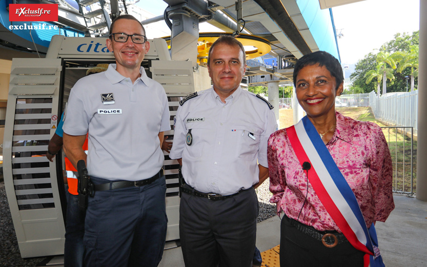 Inauguration du Téléférik Le Chaudron/Bois de Nèfles à Saint-Denis Inauguration du Téléférik Le Chaudron/Bois de Nèfles à Saint-Denis