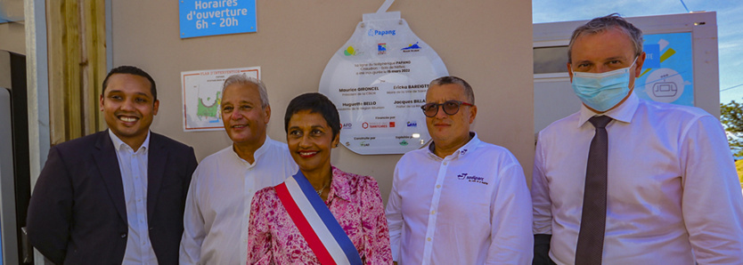 Inauguration du Téléférik Le Chaudron/Bois de Nèfles à Saint-Denis Inauguration du Téléférik Le Chaudron/Bois de Nèfles à Saint-Denis