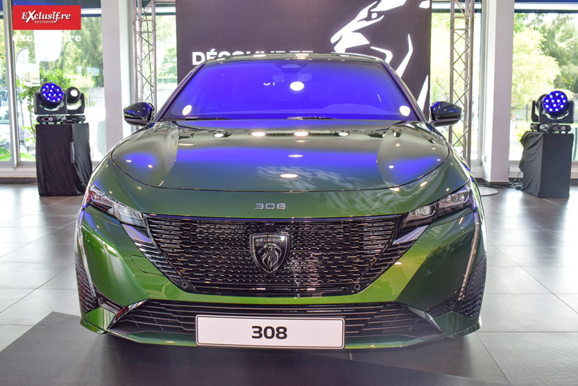 Nouvelle calandre avec nouveau logo Peugeot