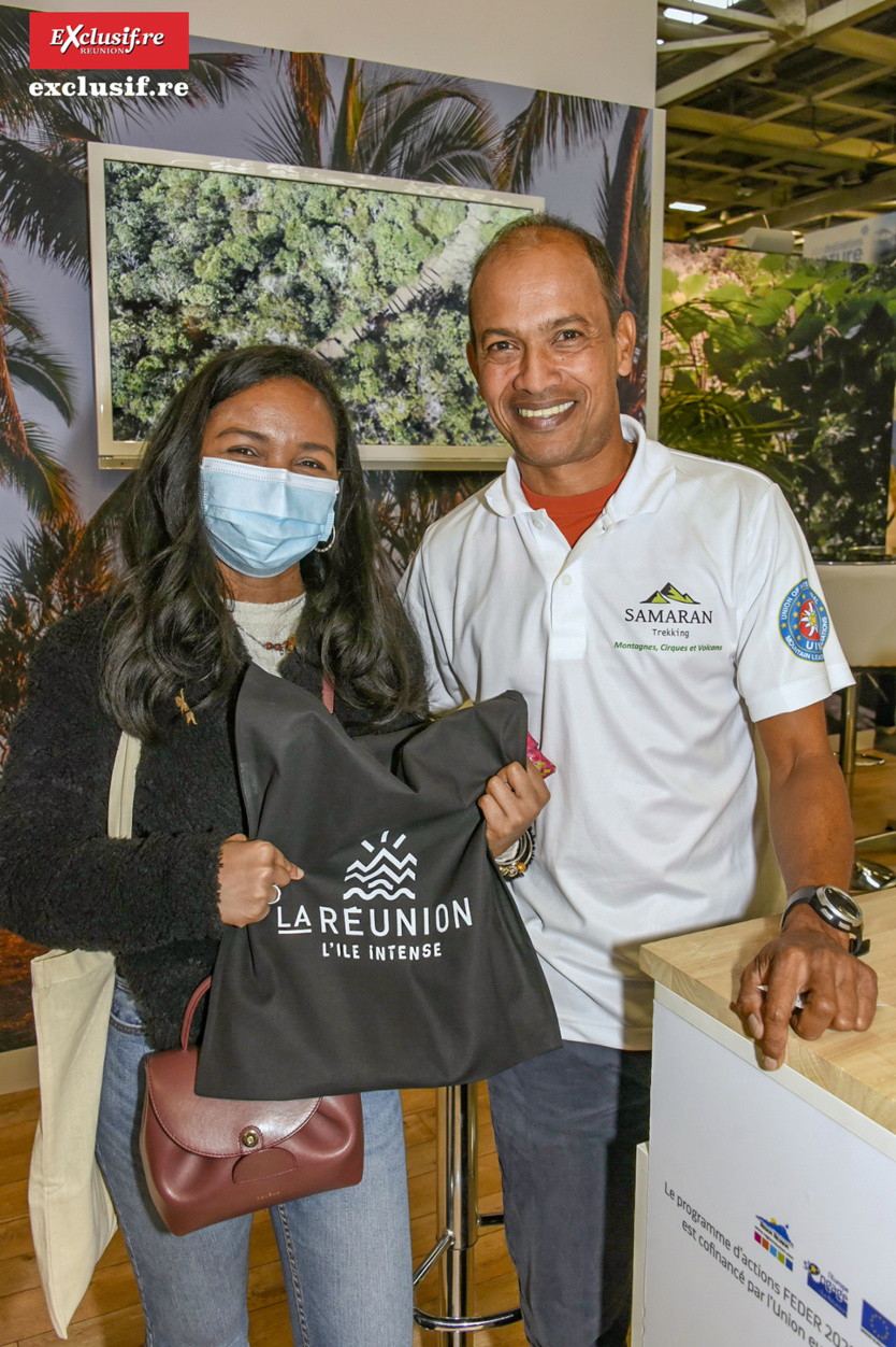Yanis Samou-Aran (Samaran Trekking) et Stéphanie Sauvage de Madagascar Passion et Découverte