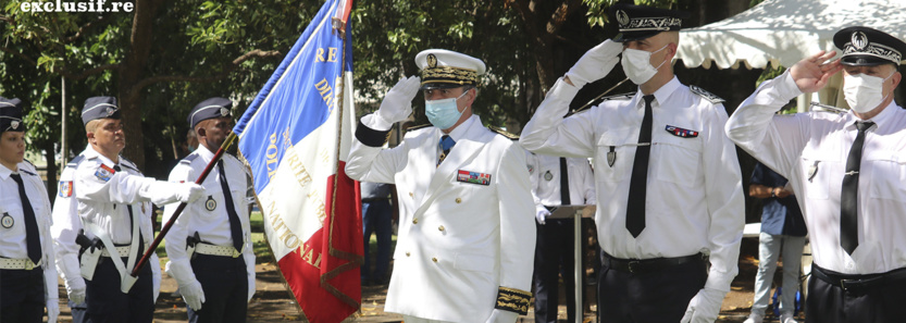 Le Préfet Jacques Billant, Laurent Fraysse, DTPN, et Christian Nussbaum, Chef de La mission Outre-Mer à la DGPN