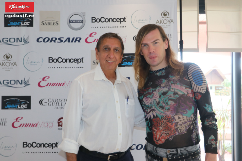 Aziz Patel et Christophe Guillarmé