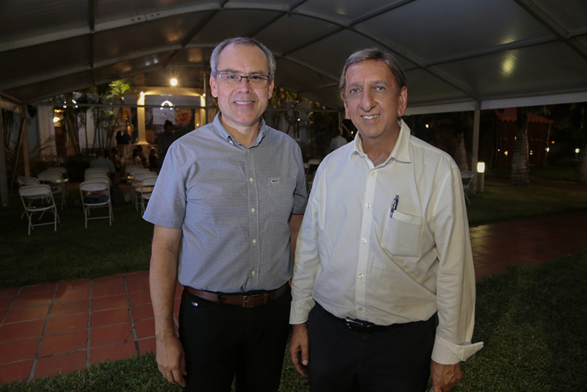 Serge Hoarau et Aziz Patel Serge Hoarau et Aziz Patel