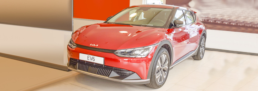 Kia EV6: un modèle 100% électrique atypique Kia EV6: un modèle 100% électrique atypique