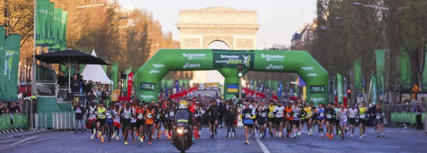 Marathon de Paris: des Réunionnais ont mouillé le maillot... Marathon de Paris: des Réunionnais ont mouillé le maillot...