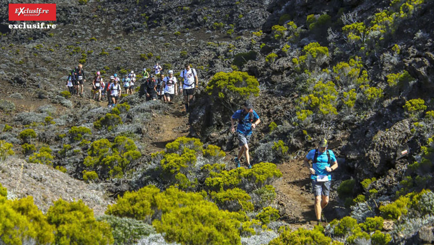 Un paysage extraordinaire sur le parcours du Trail du Volcan