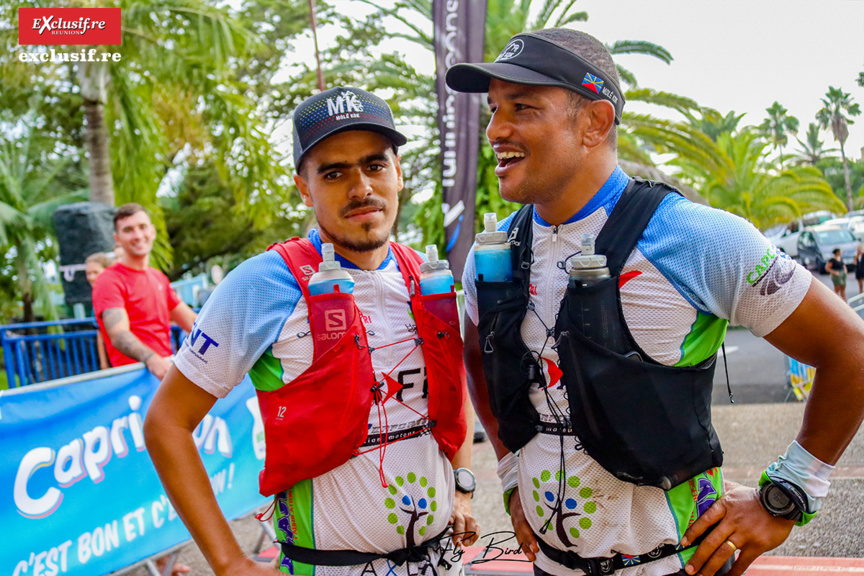 Les incontournables Roger Prugnières (athlète mal-voyant) et Armand Sautron toujours présents Les incontournables Roger Prugnières (athlète mal-voyant) et Armand Sautron toujours présents