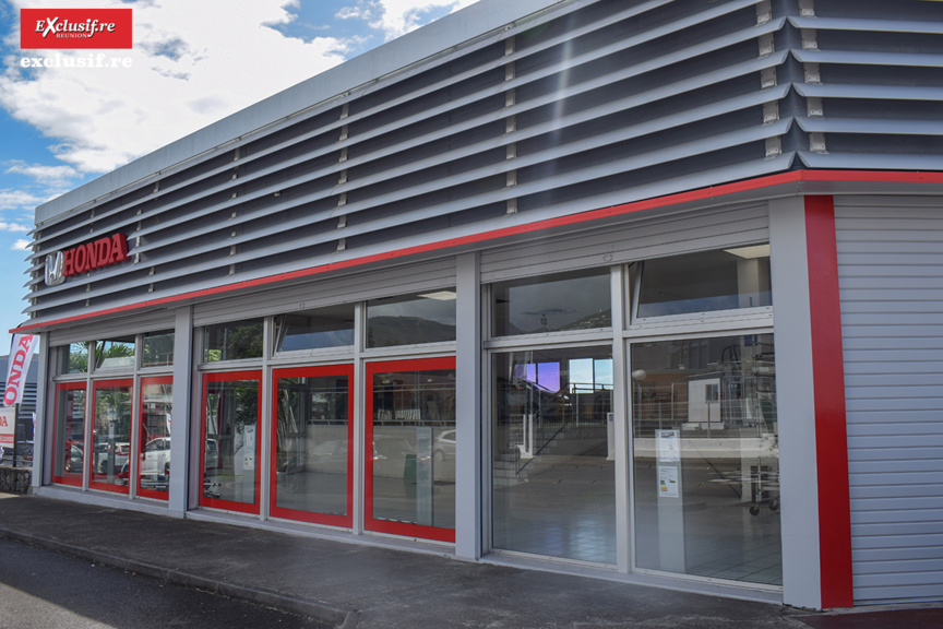 Le showroom Honda de Sainre-Clotilde