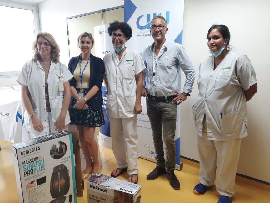 Santé: un siège massant au CHU Sud Santé: un siège massant au CHU Sud