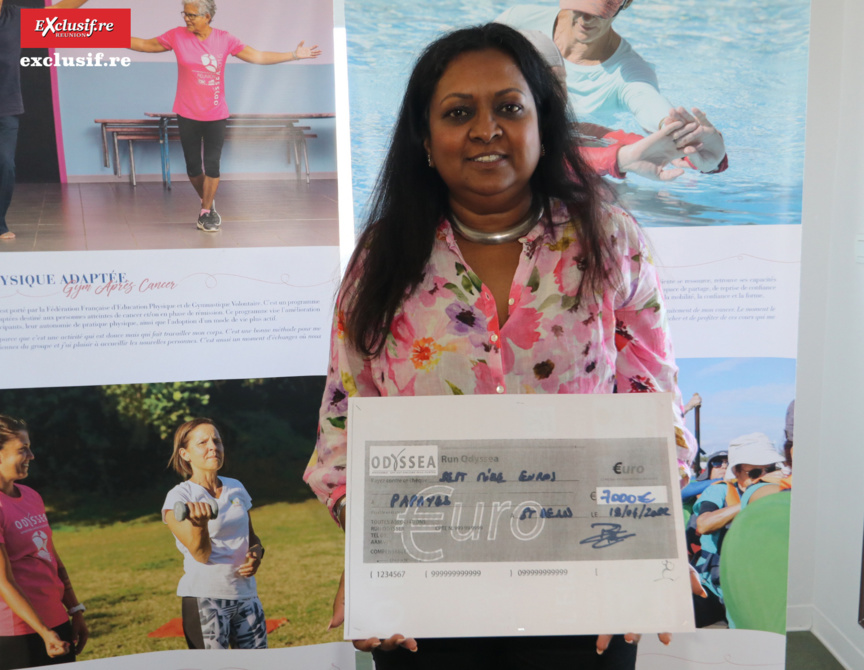 La représentante de l'association Papayes La représentante de l'association Papayes