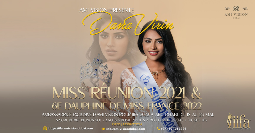 Dana Virin va vivre la magie de Bollywood à Abu Dhabi Dana Virin va vivre la magie de Bollywood à Abu Dhabi