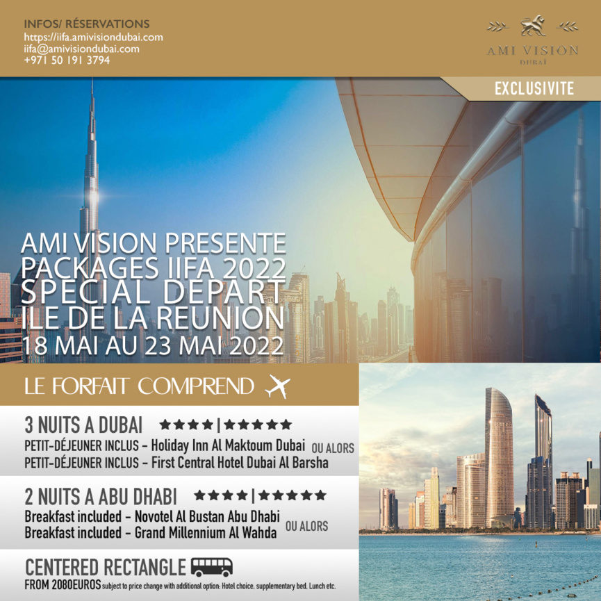 Dana Virin invitée à Abu Dhabi pour la remise des prix IIFA Bollywood