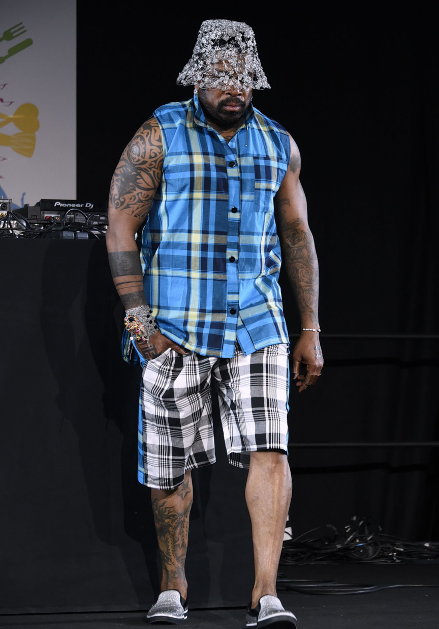 Mode: défilé «Glam Ethnik» à la Foire de Paris Mode: défilé «Glam Ethnik» à la Foire de Paris