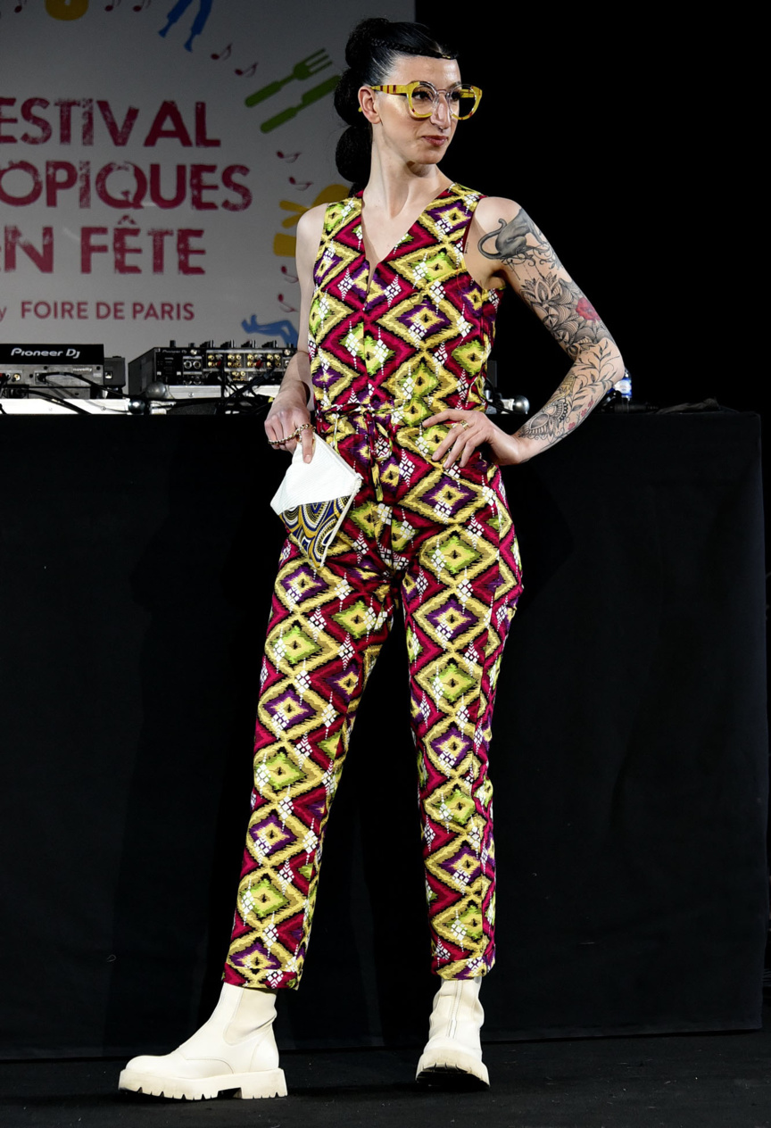 Mode: défilé «Glam Ethnik» à la Foire de Paris Mode: défilé «Glam Ethnik» à la Foire de Paris