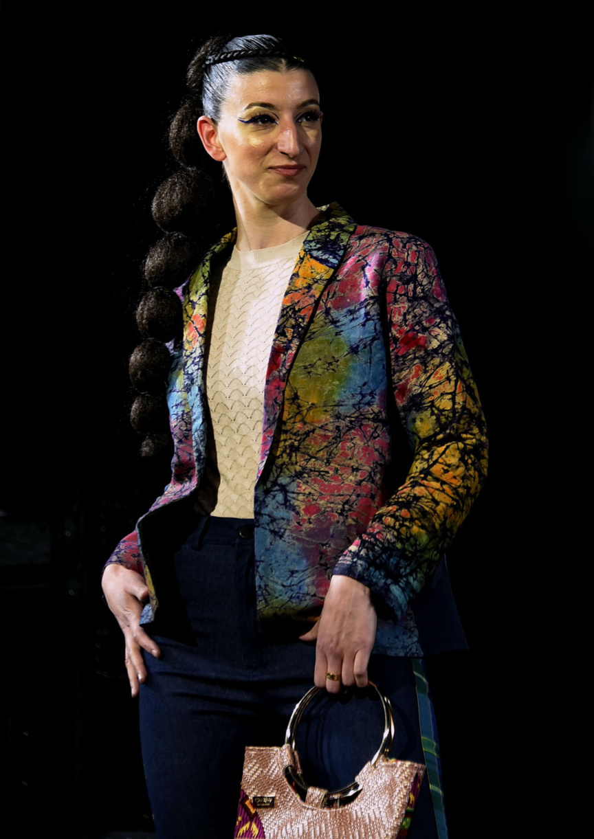 Mode: défilé «Glam Ethnik» à la Foire de Paris Mode: défilé «Glam Ethnik» à la Foire de Paris