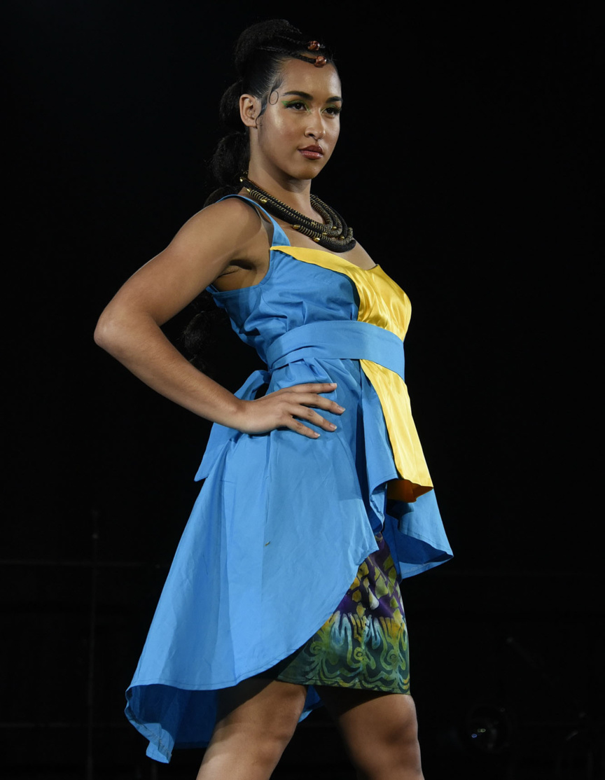 Mode: défilé «Glam Ethnik» à la Foire de Paris Mode: défilé «Glam Ethnik» à la Foire de Paris