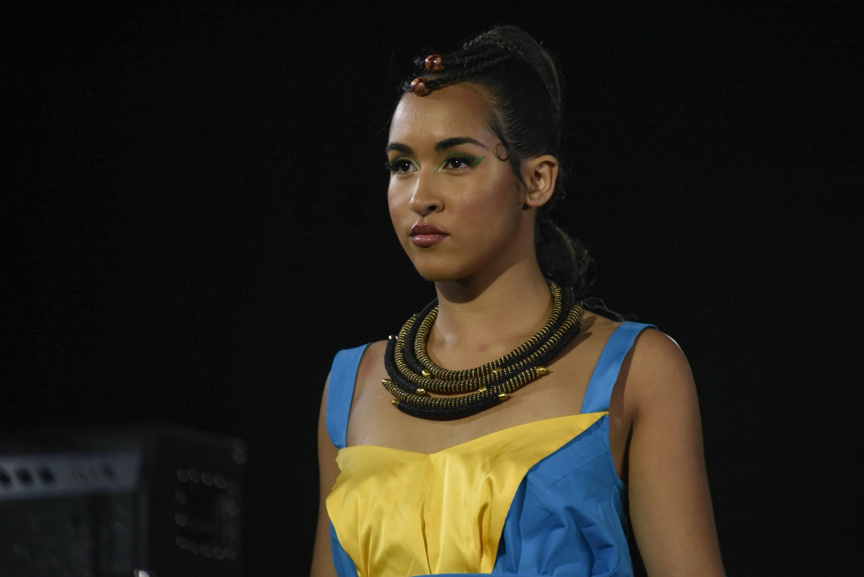 Mode: défilé «Glam Ethnik» à la Foire de Paris Mode: défilé «Glam Ethnik» à la Foire de Paris