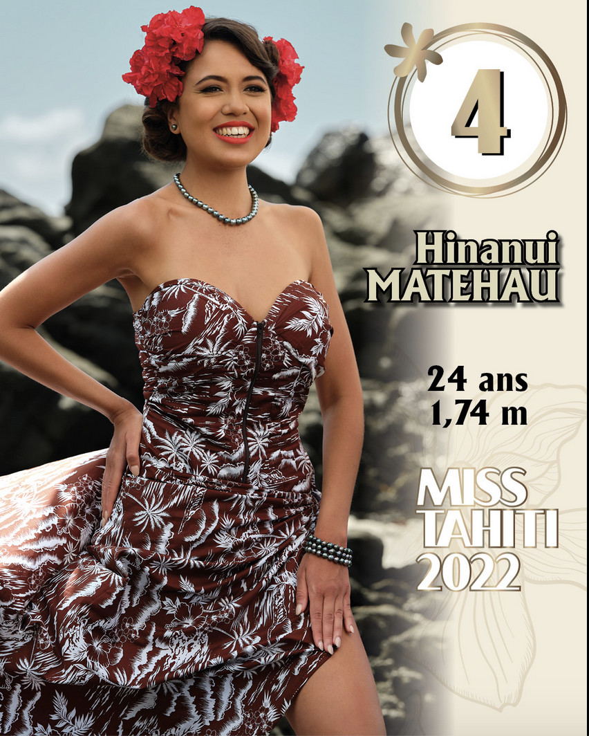 Miss Tahiti 2022: les 10 candidates sont...