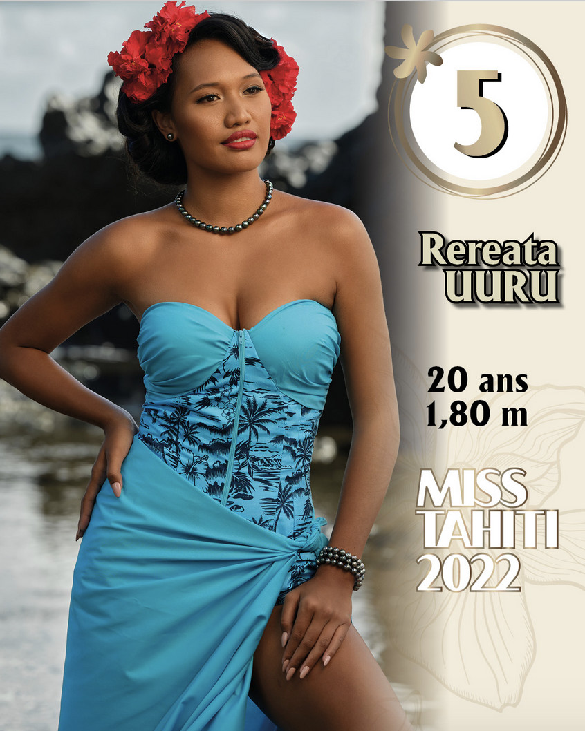 Miss Tahiti 2022: les 10 candidates sont...