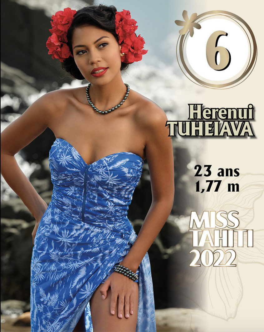 Miss Tahiti 2022: les 10 candidates sont...