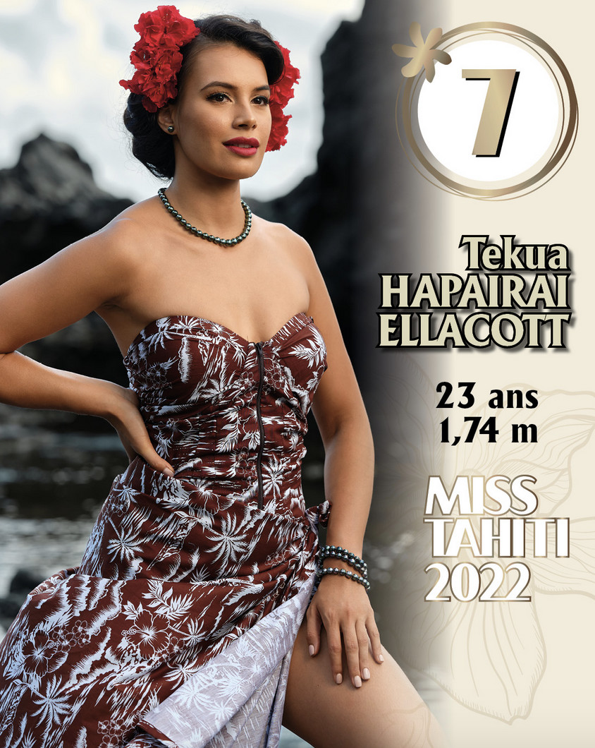 Miss Tahiti 2022: les 10 candidates sont...