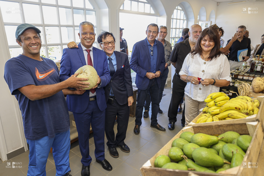Une inauguration dans la bonne humeur...