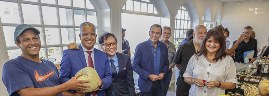 Un magasin des producteurs au Domaine Archambeaud au Tampon Un magasin des producteurs au Domaine Archambeaud au Tampon