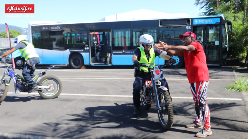 Sécurité routière au travail: démonstrations à la Sodiparc Sécurité routière au travail: démonstrations à la Sodiparc