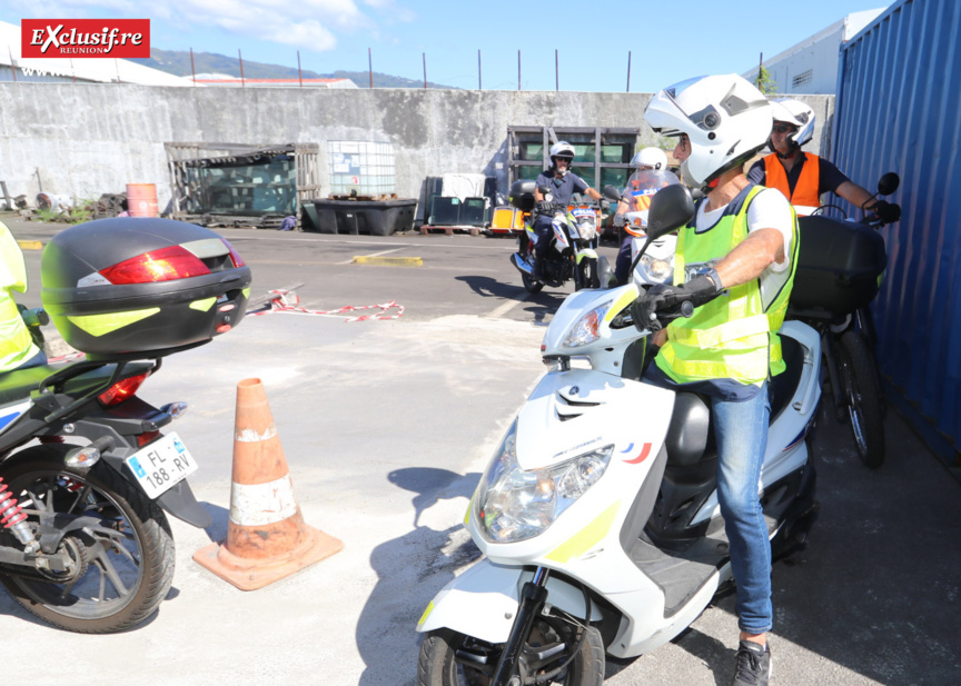 Sécurité routière au travail: démonstrations à la Sodiparc