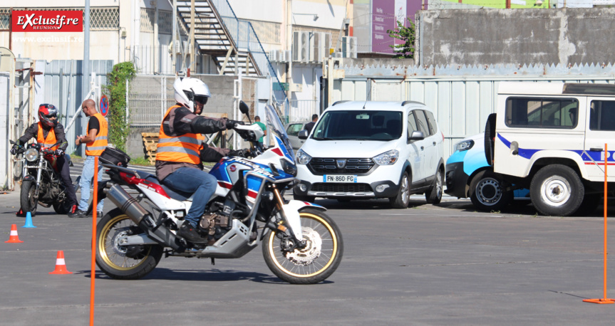 Sécurité routière au travail: démonstrations à la Sodiparc Sécurité routière au travail: démonstrations à la Sodiparc