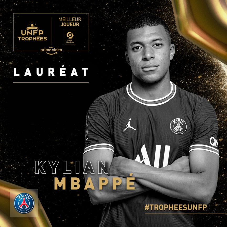 Kylian Mbappé, meilleur joueur Ligue 1 Kylian Mbappé, meilleur joueur Ligue 1