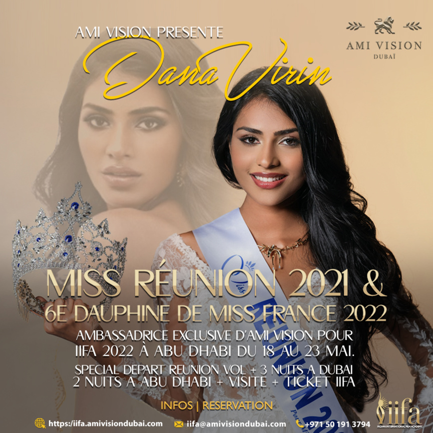 Dana Virin est toujours l'égérie de l'événement, elle sera à Abu Dhabi en juillet Dana Virin est toujours l'égérie de l'événement, elle sera à Abu Dhabi en juillet