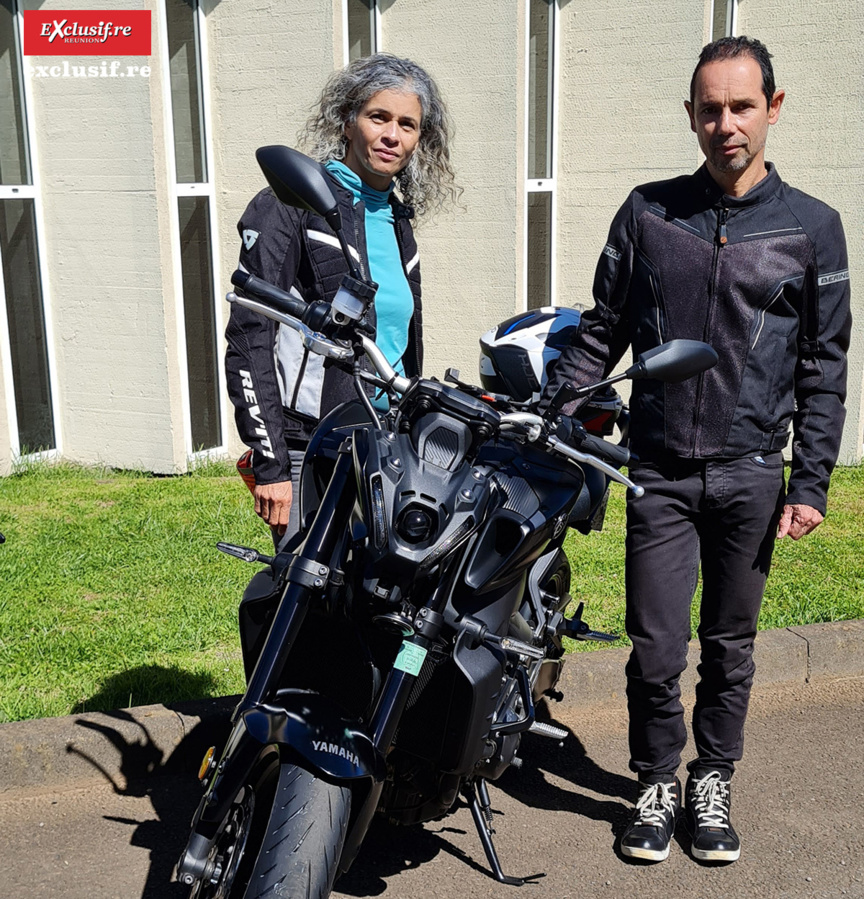 René-Claude et Jeannick sont des amateurs de motos et de course à pied