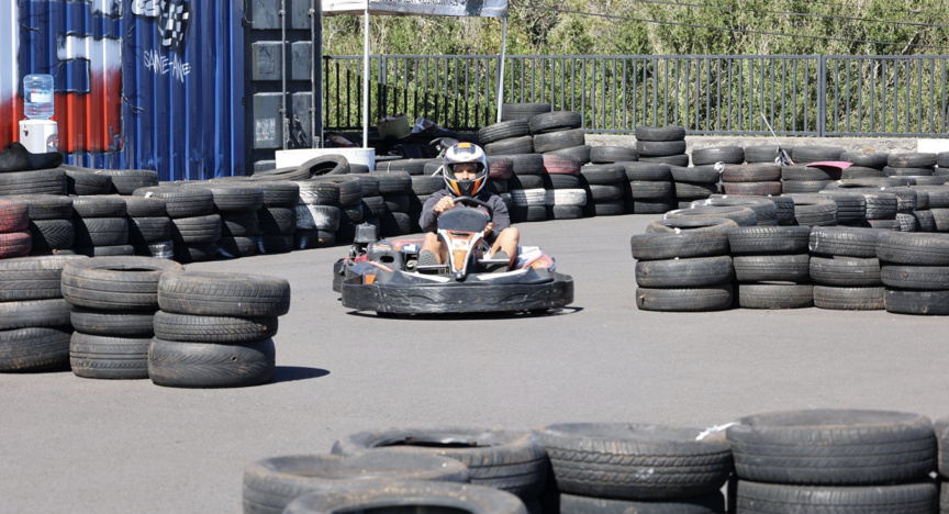 Initiation au karting...