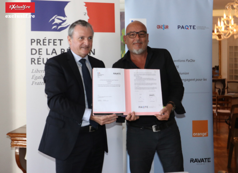 Signature des conventions PAQTE (Pacte avec les Quartiers pour Toutes les Entreprises)