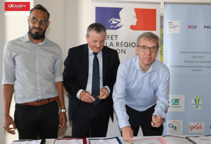 Signature des conventions PAQTE (Pacte avec les Quartiers pour Toutes les Entreprises)