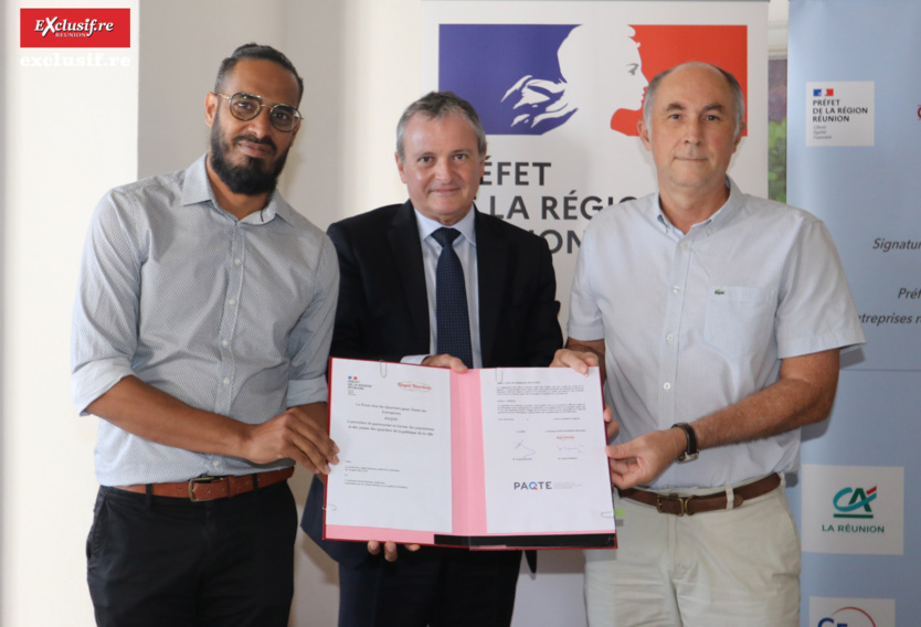 Signature des conventions PAQTE (Pacte avec les Quartiers pour Toutes les Entreprises)