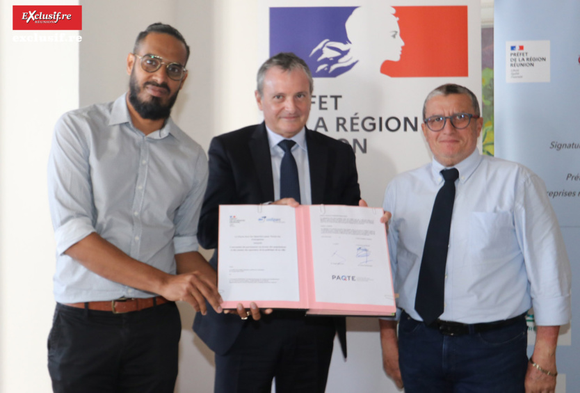 Signature des conventions PAQTE (Pacte avec les Quartiers pour Toutes les Entreprises)