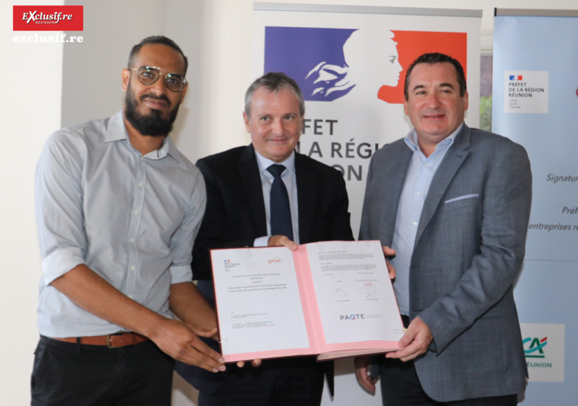 Signature des conventions PAQTE (Pacte avec les Quartiers pour Toutes les Entreprises)