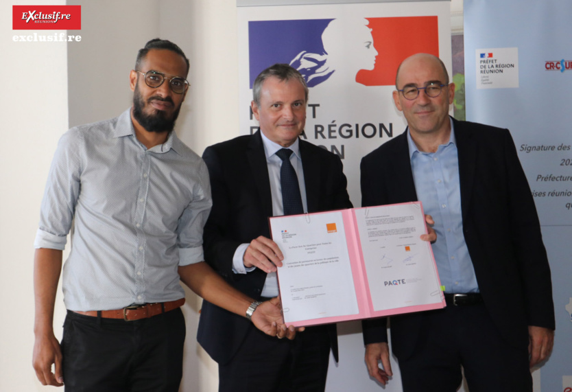 Signature des conventions PAQTE (Pacte avec les Quartiers pour Toutes les Entreprises)