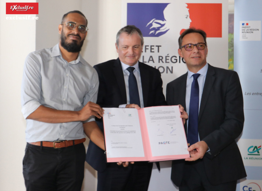 Signature des conventions PAQTE (Pacte avec les Quartiers pour Toutes les Entreprises)