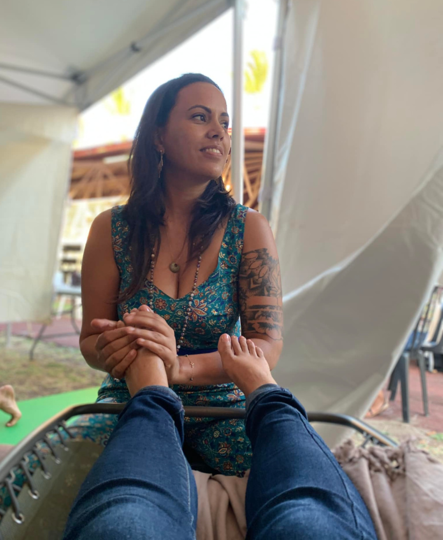 Au stand bien-être Au stand bien-être