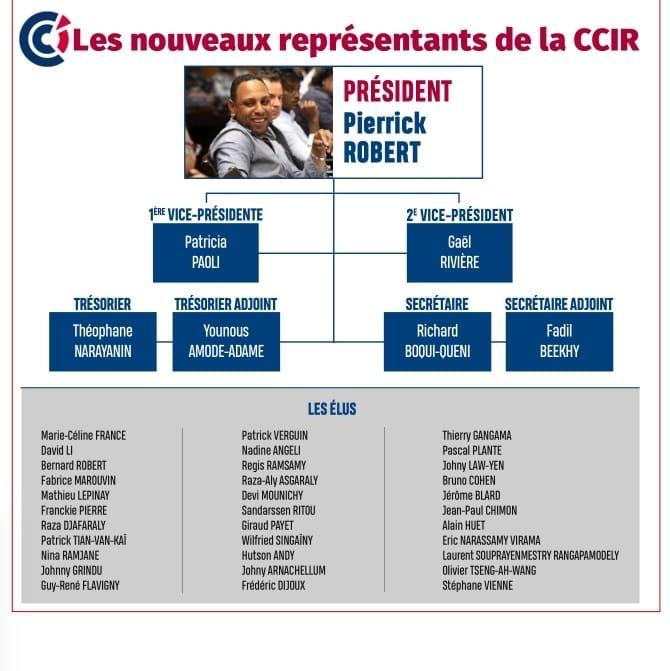 Pierrick Robert élu président de la CCIR