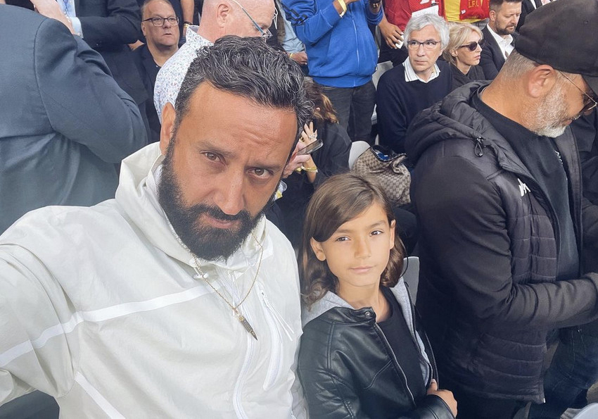 Cyril Hanouna a eu très peur pour son fils samedi soir au Stade de France Cyril Hanouna a eu très peur pour son fils samedi soir au Stade de France
